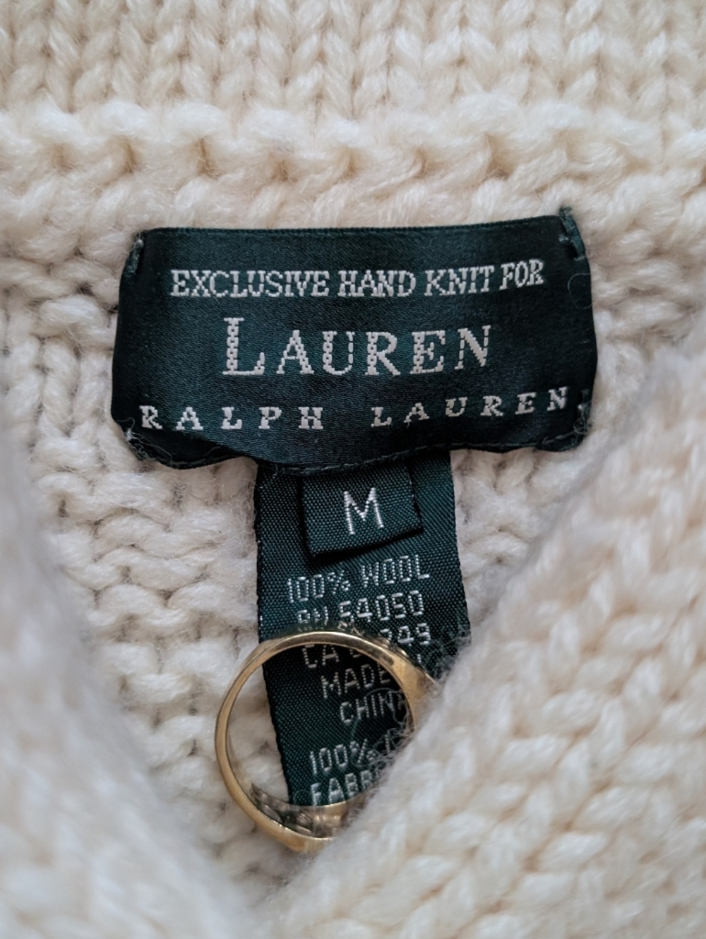 Ralph Lauren Vintage Wool Sweater (M) - Picture 5 of 7